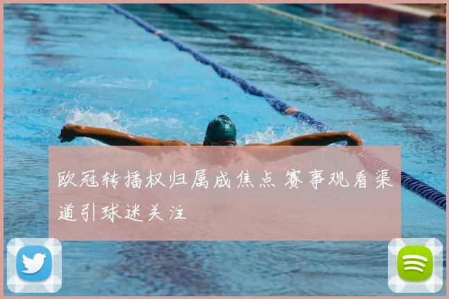 欧冠转播权归属成焦点 赛事观看渠道引球迷关注